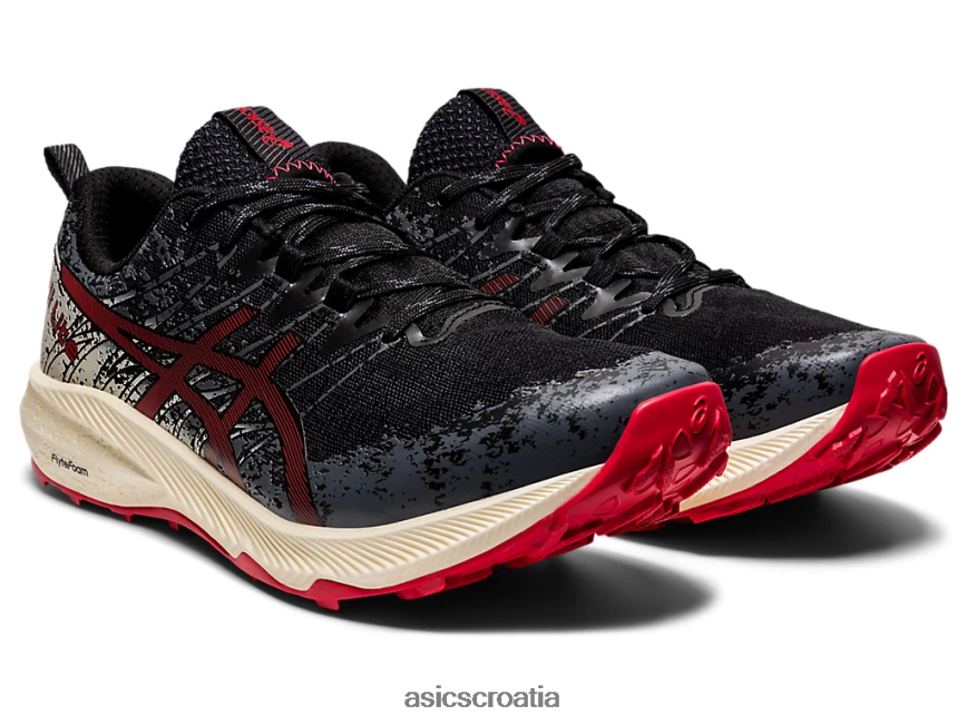 asics hrvatska 6NZ2TF1661 muškarci crna/električno crvena