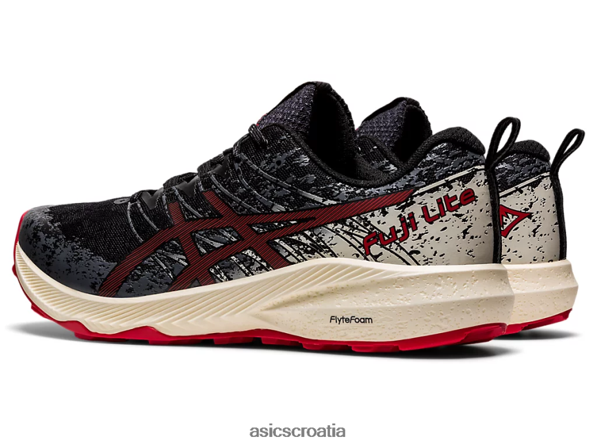 asics hrvatska 6NZ2TF1661 muškarci crna/električno crvena