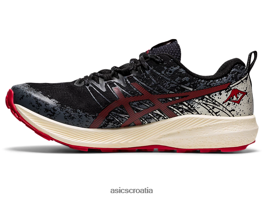 asics hrvatska 6NZ2TF1661 muškarci crna/električno crvena