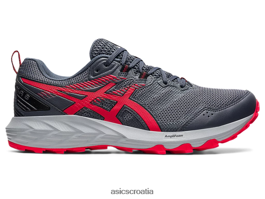 asics hrvatska 6NZ2TF1777 muškarci nosač siva/električno crvena