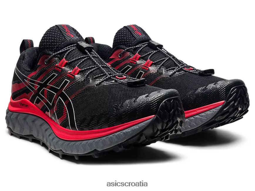 asics hrvatska 6NZ2TF1862 muškarci crna/električno crvena