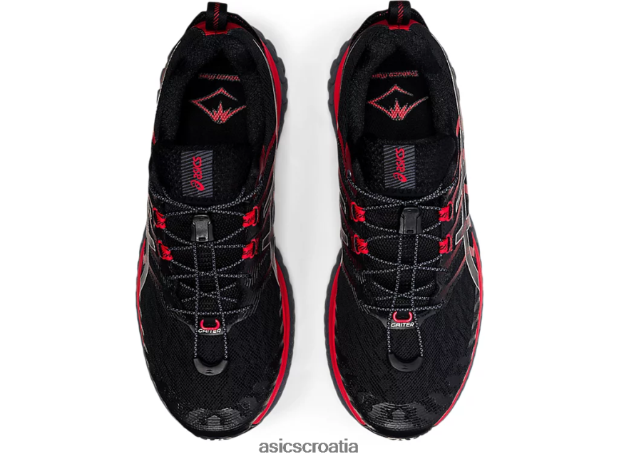 asics hrvatska 6NZ2TF1862 muškarci crna/električno crvena