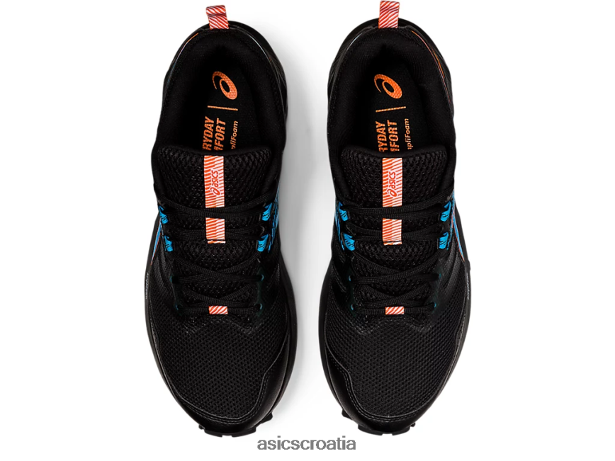 asics hrvatska 6NZ2TF1952 muškarci crna/digitalna aqua