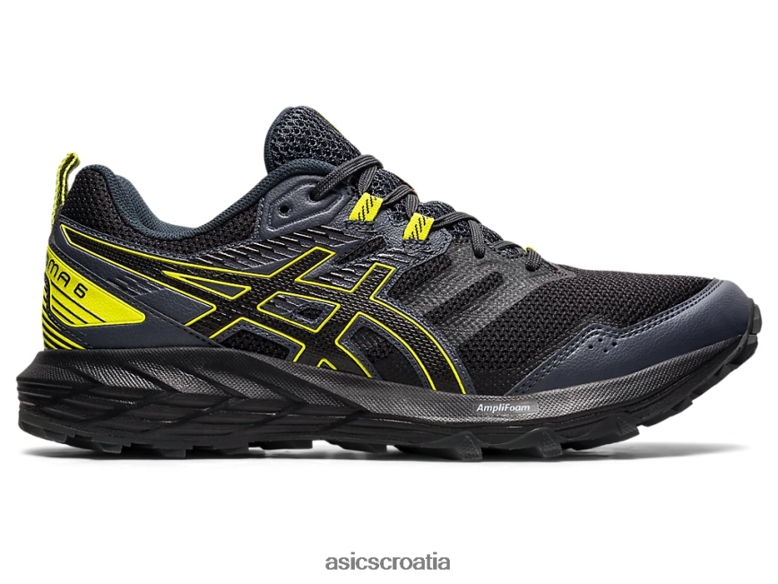 asics hrvatska 6NZ2TF1955 muškarci grafitno siva/kiselo yuzu