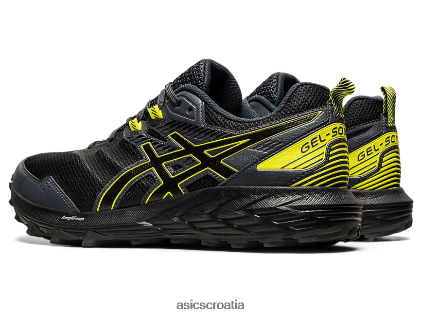 asics hrvatska 6NZ2TF1955 muškarci grafitno siva/kiselo yuzu