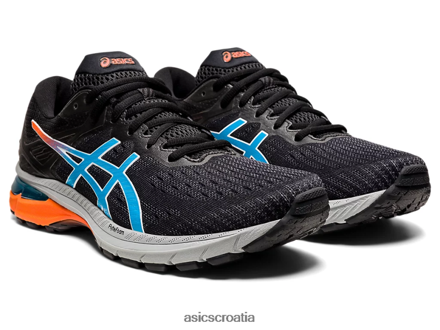 asics hrvatska 6NZ2TF1958 muškarci crna/digitalna aqua