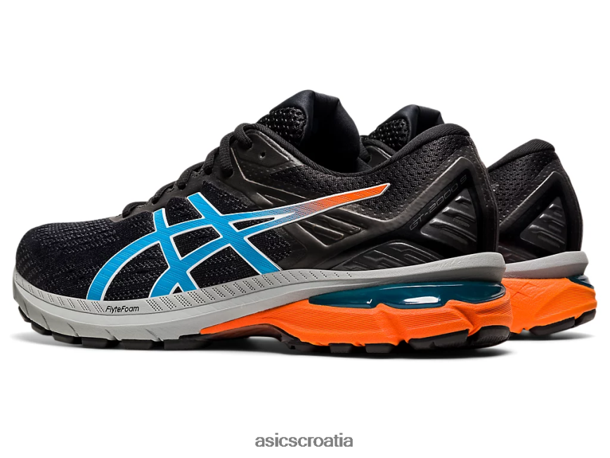 asics hrvatska 6NZ2TF1958 muškarci crna/digitalna aqua