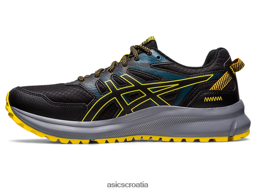 asics hrvatska 6NZ2TF408 muškarci crna/zlatno žuta