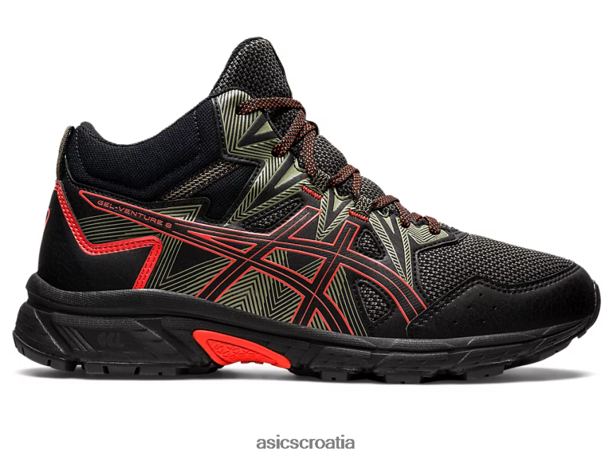 asics hrvatska 6NZ2TF726 muškarci crna/cherry rajčica