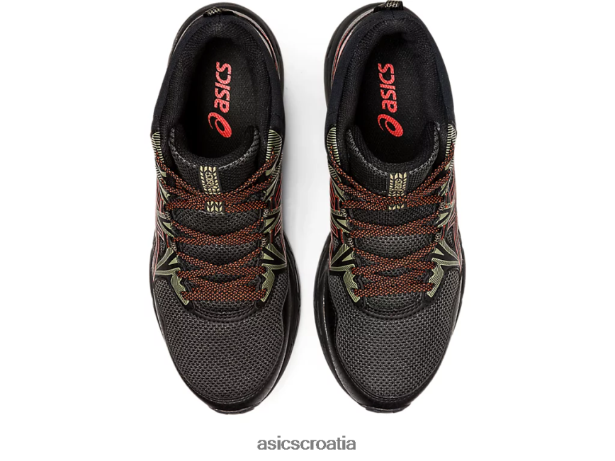 asics hrvatska 6NZ2TF726 muškarci crna/cherry rajčica