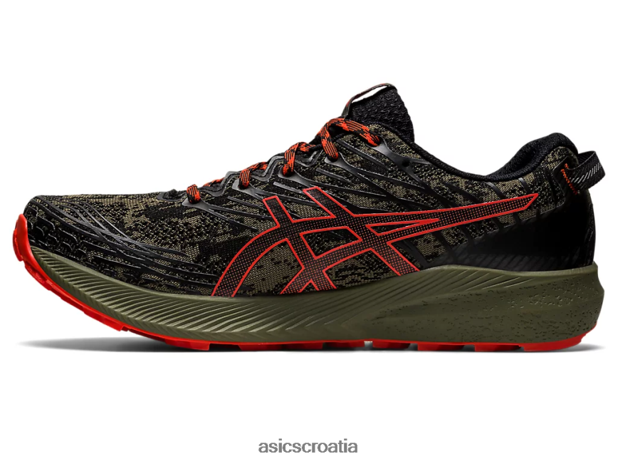 asics hrvatska 6NZ2TF735 muškarci mantle zelena/cherry rajčica