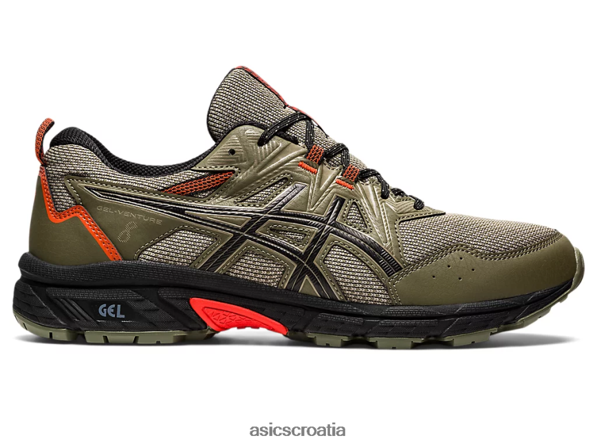 asics hrvatska 6NZ2TF924 muškarci plašt zeleno/crno