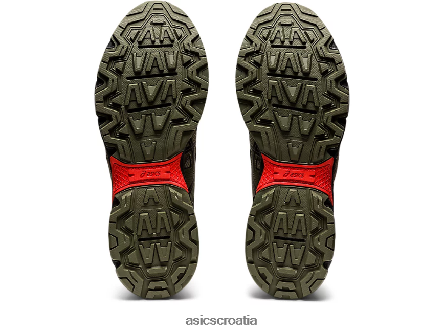 asics hrvatska 6NZ2TF924 muškarci plašt zeleno/crno