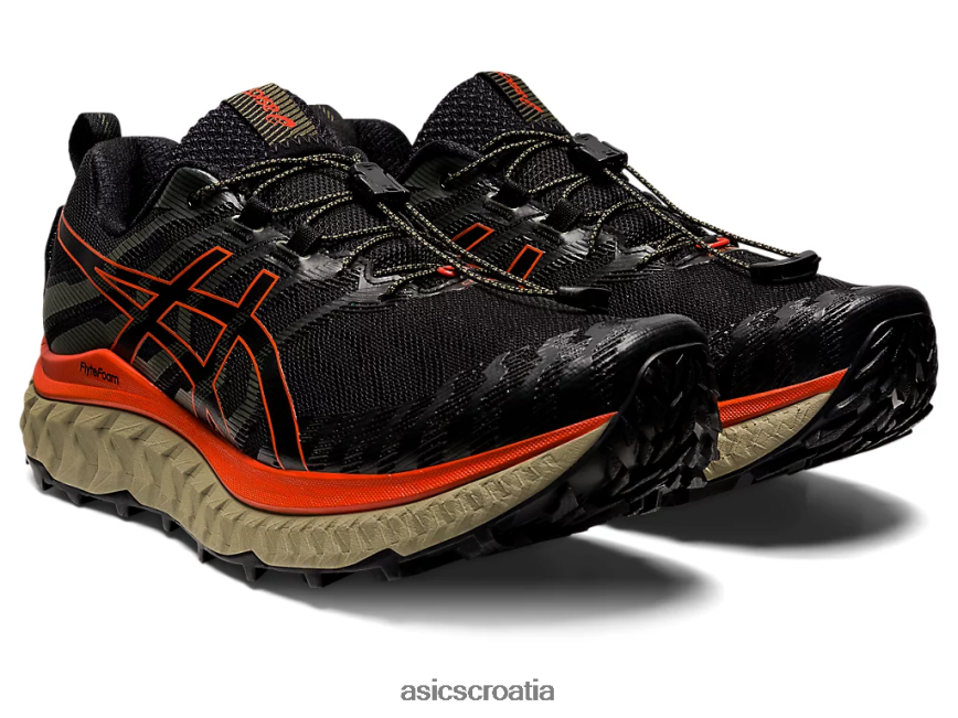 asics hrvatska 6NZ2TF929 muškarci crna/cherry rajčica