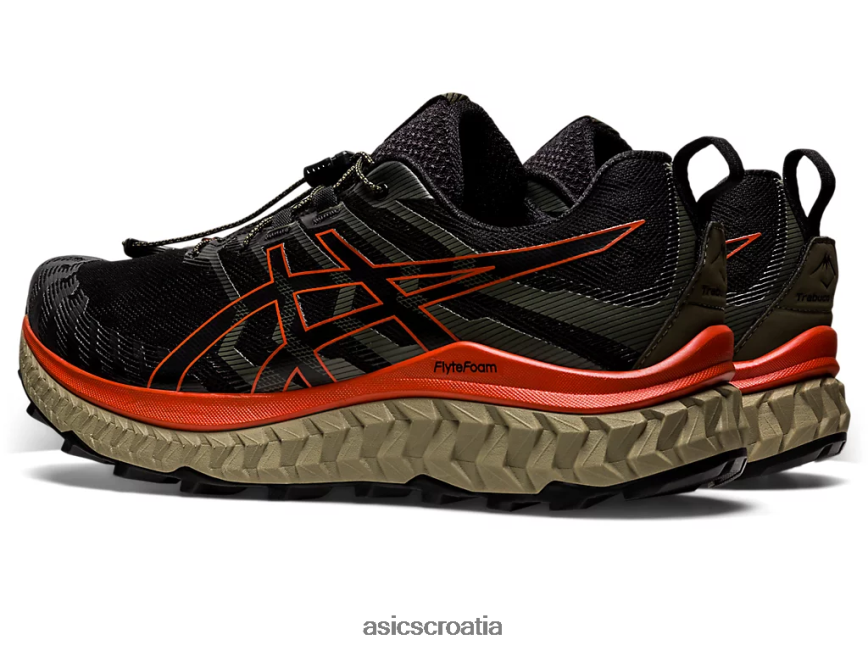 asics hrvatska 6NZ2TF929 muškarci crna/cherry rajčica