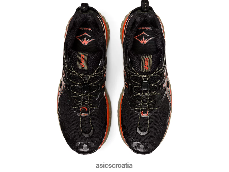 asics hrvatska 6NZ2TF929 muškarci crna/cherry rajčica
