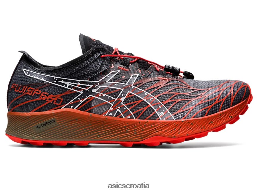 asics hrvatska 6NZ2TF976 muškarci crna/cherry rajčica