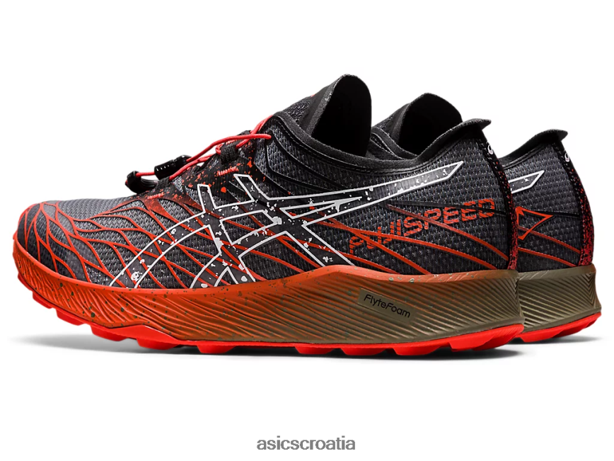 asics hrvatska 6NZ2TF976 muškarci crna/cherry rajčica