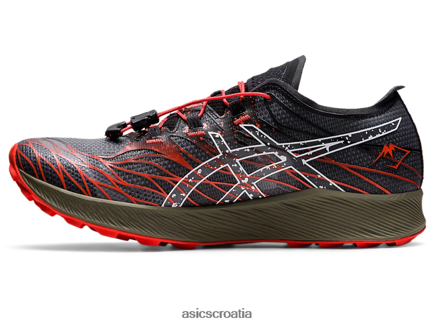 asics hrvatska 6NZ2TF976 muškarci crna/cherry rajčica