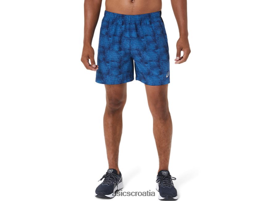 asics hrvatska 6NZ2TF1040 muškarci tie dye plavi ispis/perf crna