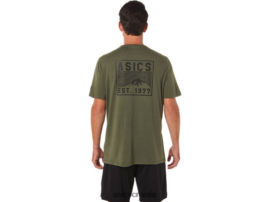 asics hrvatska 6NZ2TF1630 muškarci maslinovo platno
