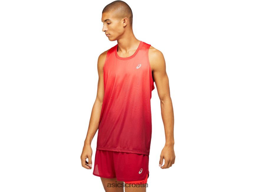 asics hrvatska 6NZ2TF1798 muškarci električna crvena/bordo