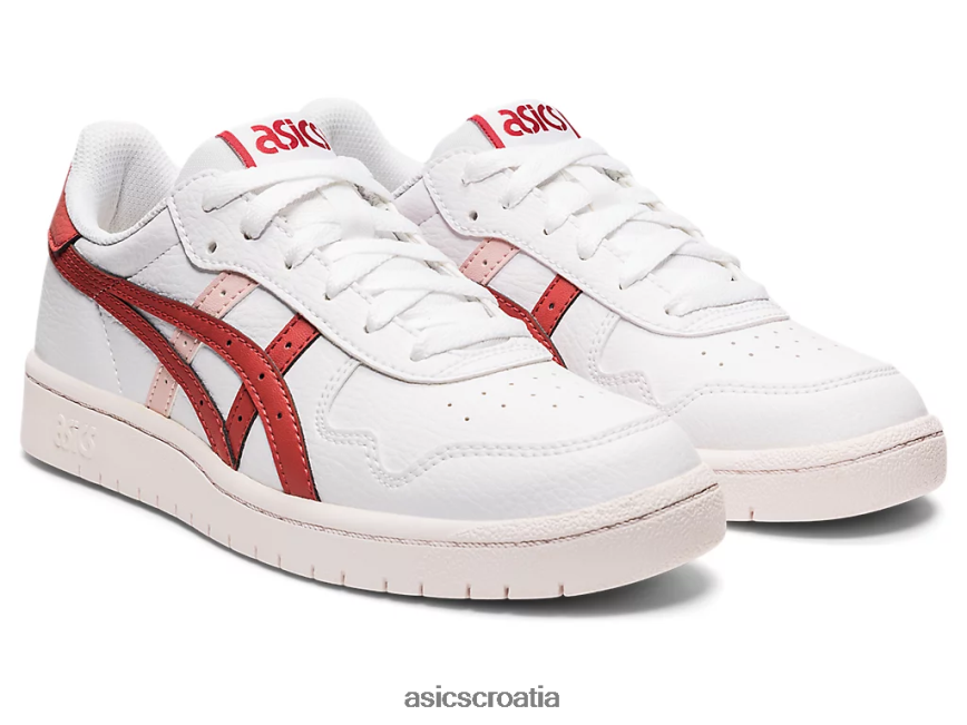 asics hrvatska 6NZ2TF2904 žene bijela/crvena cigla