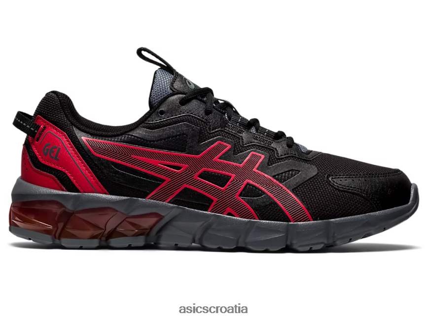 asics hrvatska 6NZ2TF711 žene crno/crveno upozorenje