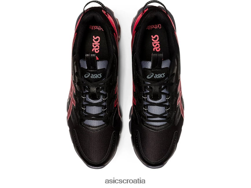 asics hrvatska 6NZ2TF711 žene crno/crveno upozorenje