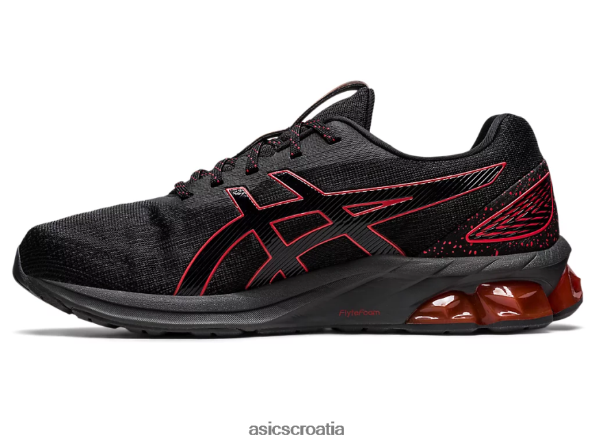 asics hrvatska 6NZ2TF742 žene crno/crveno upozorenje