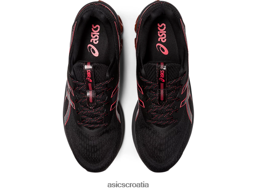 asics hrvatska 6NZ2TF742 žene crno/crveno upozorenje