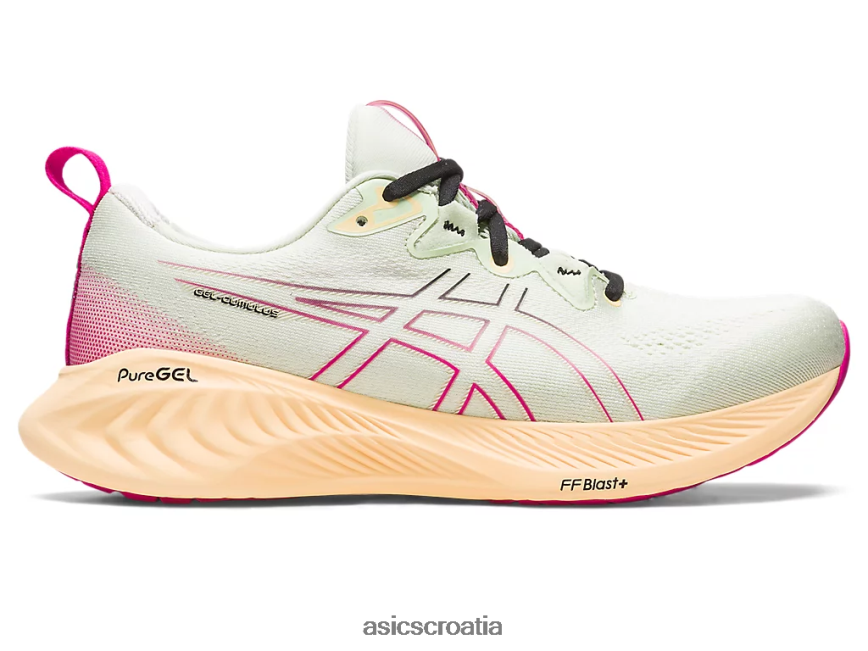 asics hrvatska 6NZ2TF2135 žene šapat zeleno/ružičasto rave