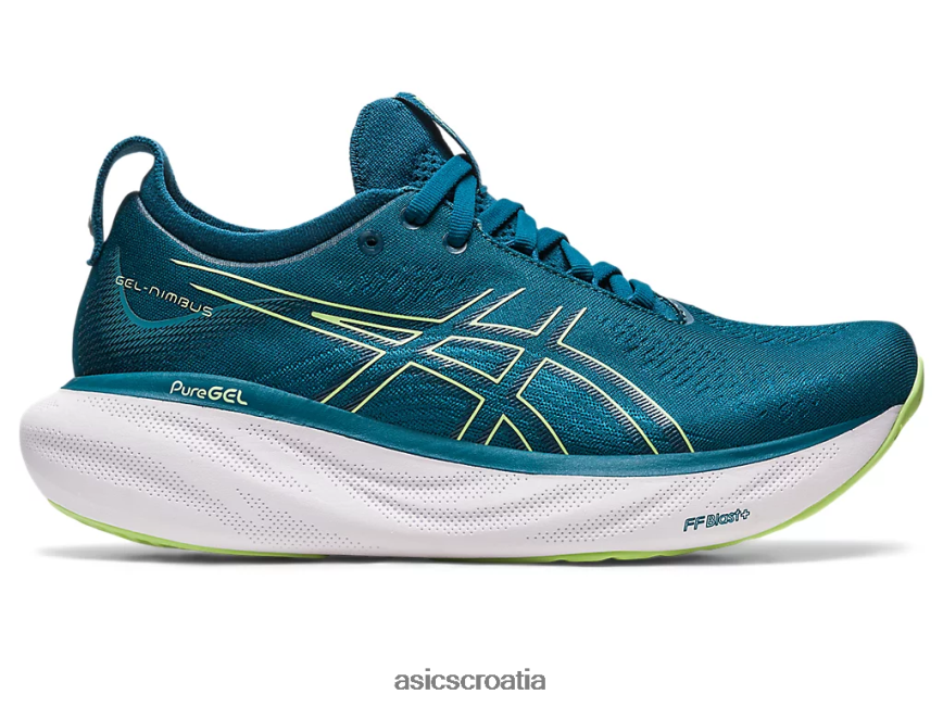asics hrvatska 6NZ2TF2259 žene tinta teal/zelena limeta