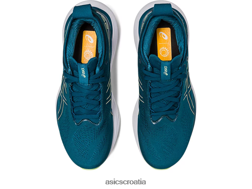 asics hrvatska 6NZ2TF2259 žene tinta teal/zelena limeta