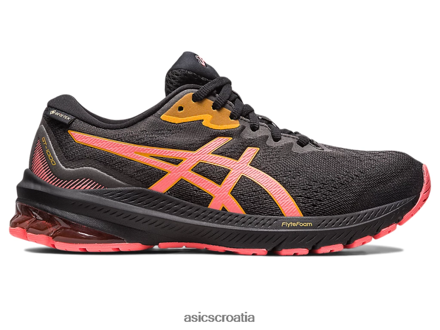 asics hrvatska 6NZ2TF2478 žene crna/papaja