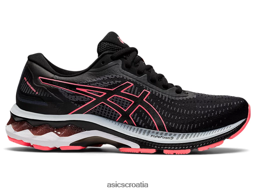 asics hrvatska 6NZ2TF2606 žene crni/plamteći koral