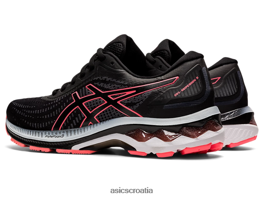 asics hrvatska 6NZ2TF2606 žene crni/plamteći koral