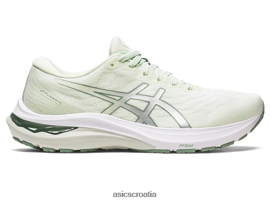 asics hrvatska 6NZ2TF2607 žene šapat zelena/čisto srebro