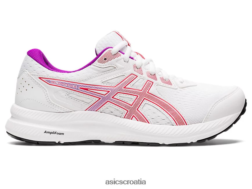 asics hrvatska 6NZ2TF2657 žene bijelo/crveno upozorenje
