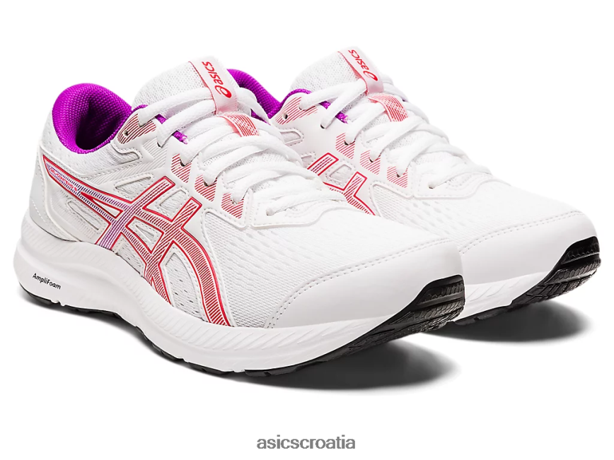 asics hrvatska 6NZ2TF2657 žene bijelo/crveno upozorenje