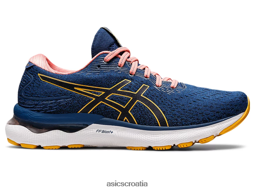 asics hrvatska 6NZ2TF2667 žene ponoćno plava/tigrasto žuta
