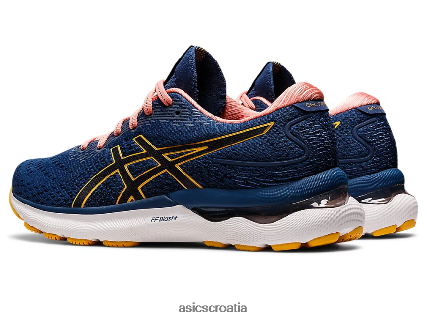 asics hrvatska 6NZ2TF2667 žene ponoćno plava/tigrasto žuta