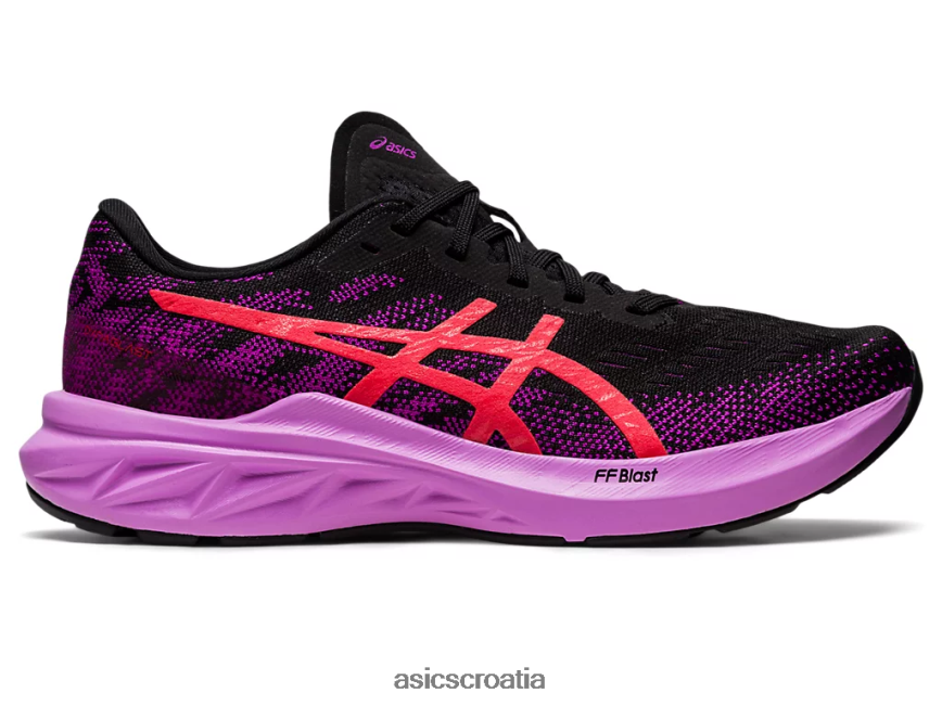 asics hrvatska 6NZ2TF2729 žene crno/crveno upozorenje