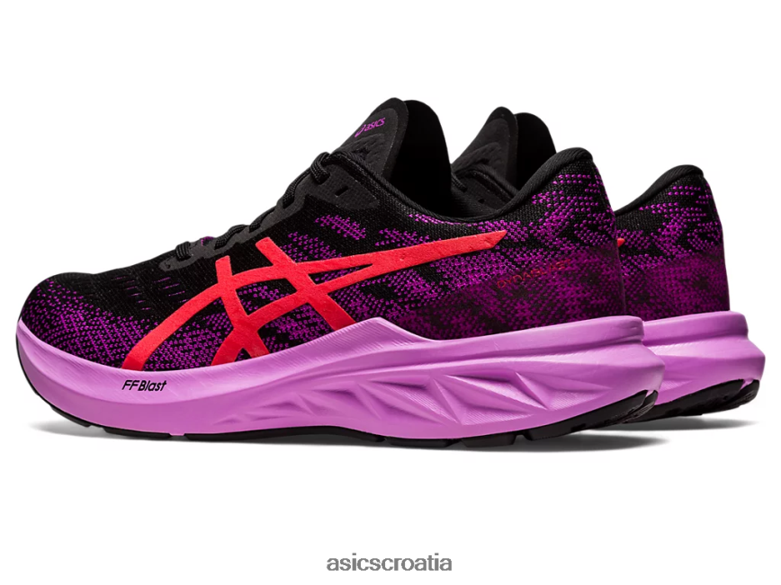 asics hrvatska 6NZ2TF2729 žene crno/crveno upozorenje