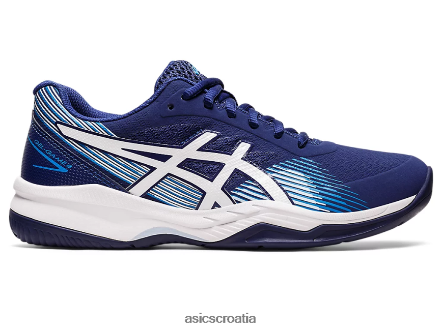 asics hrvatska 6NZ2TF3098 žene roniti plavo/bijelo