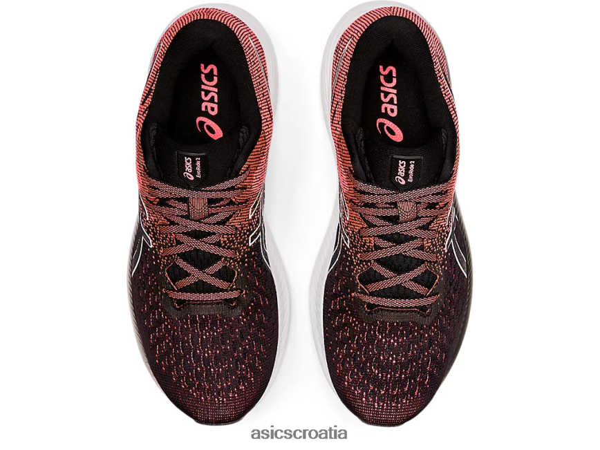 asics hrvatska 6NZ2TF3811 žene crni/plamteći koral