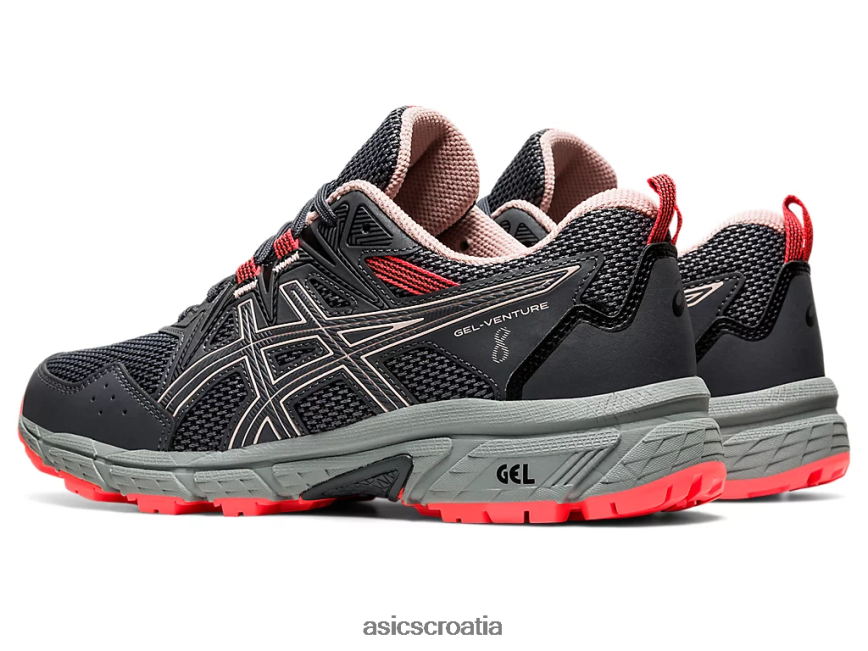 asics hrvatska 6NZ2TF3594 žene noseća siva/crvena breskva
