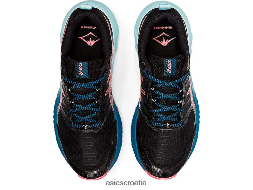 asics hrvatska 6NZ2TF3888 žene crni/plamteći koral
