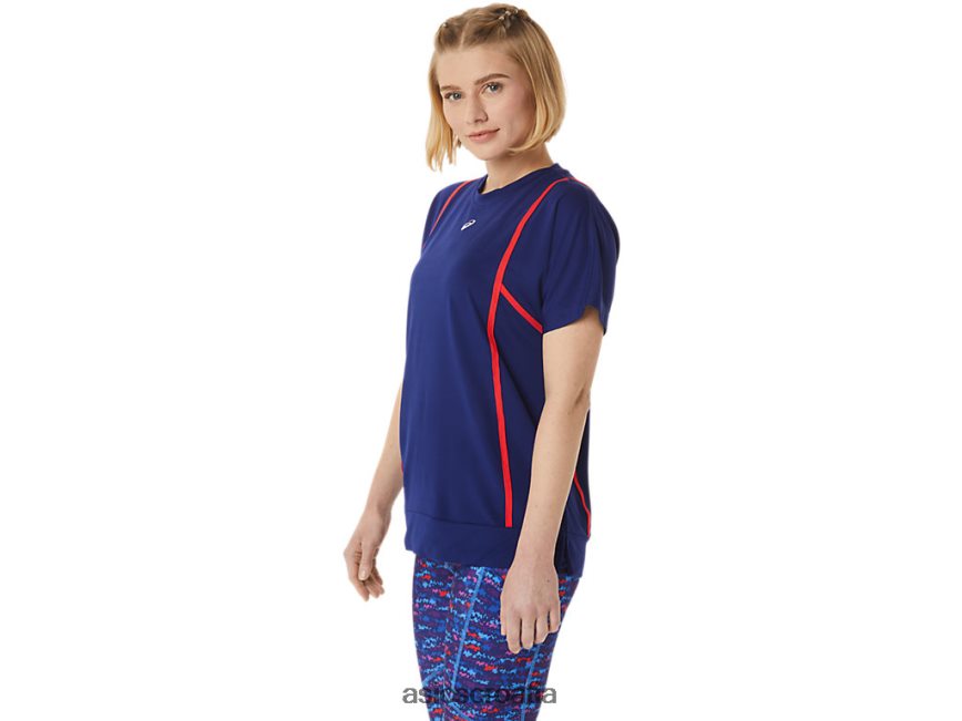 asics hrvatska 6NZ2TF3056 žene plavo/crveno upozorenje za ronjenje
